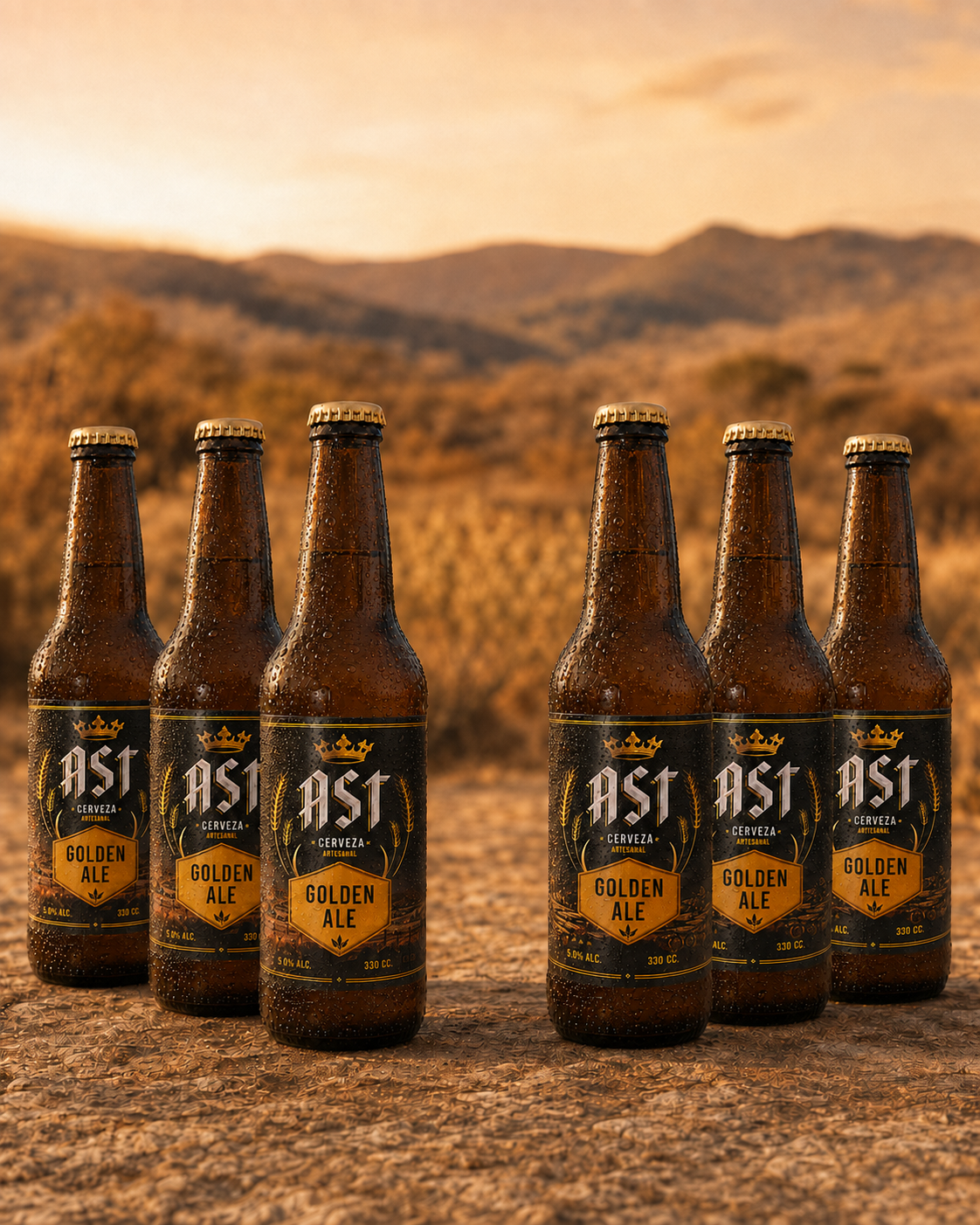 Golden Ale Pack de 6 Hecha para compartir buenos momentos.