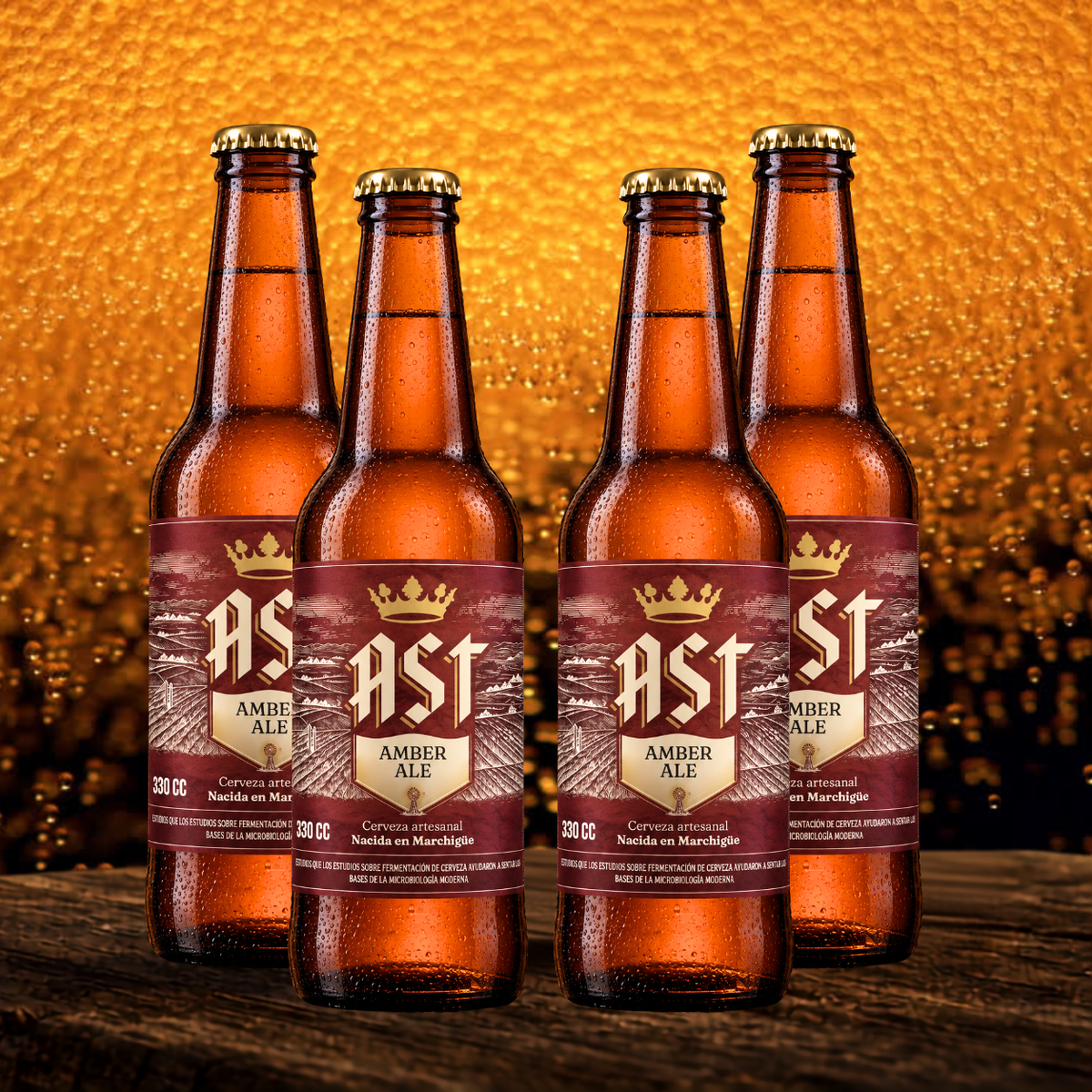 Ambar Ale · Carácter en cada sorbo
