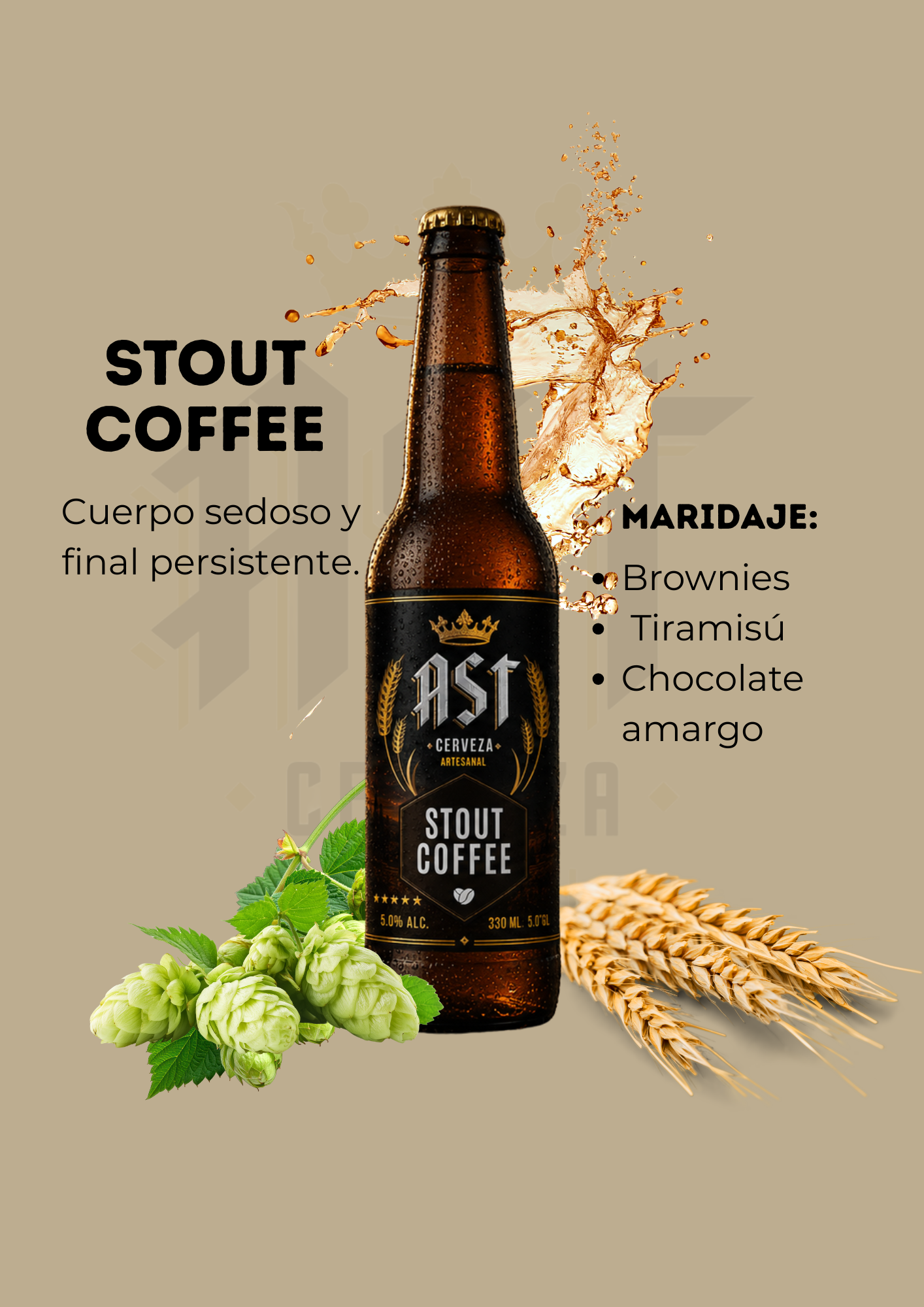 4-Pack Stout Coffee 330cc.