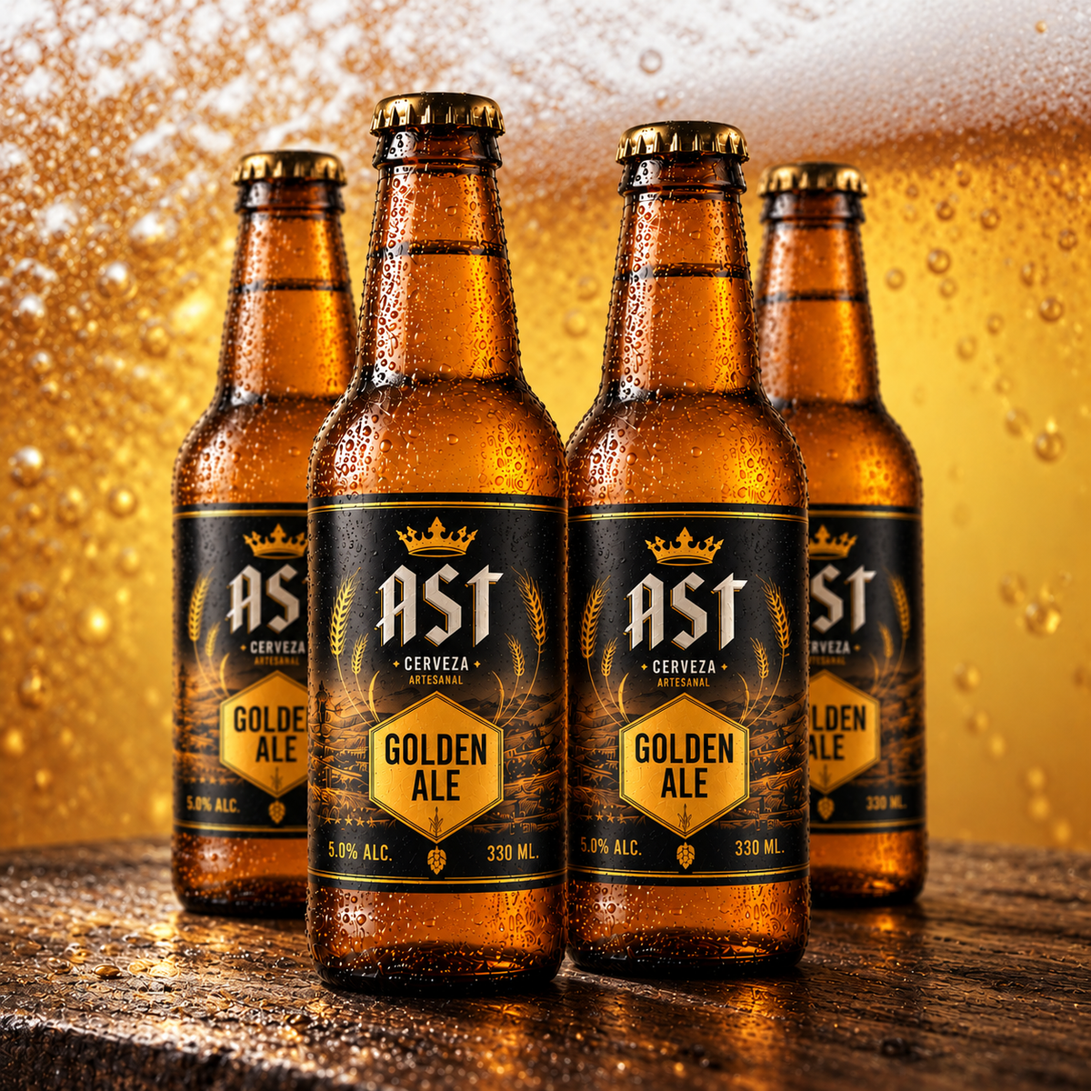 Golden Ale · Hecha Para Compartir - Pack 4