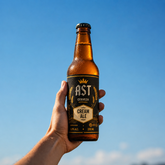 Cream Ale · Suave desde el primer sorbo.