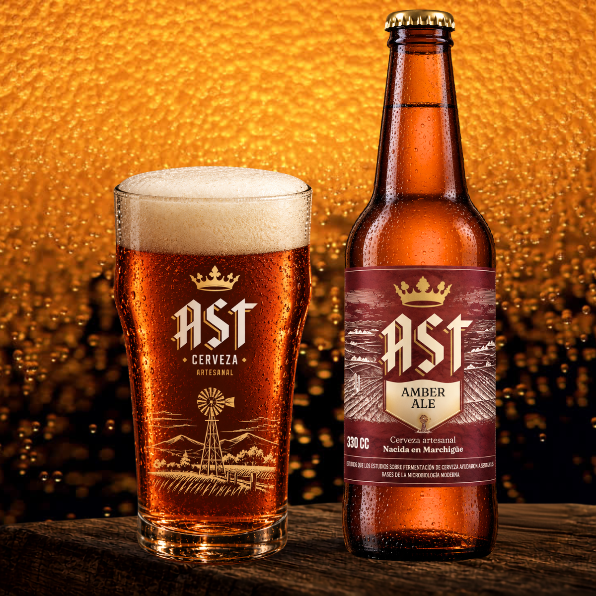 Ambar Ale · Carácter en cada sorbo